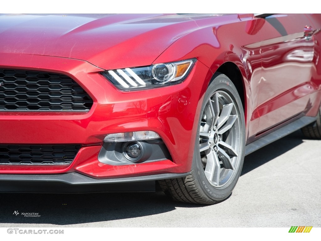 2016 Mustang EcoBoost Coupe - Ruby Red Metallic / Ebony photo #2