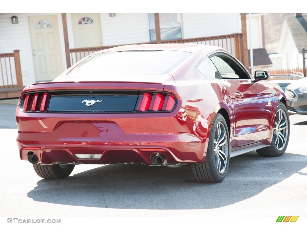2016 Mustang EcoBoost Coupe - Ruby Red Metallic / Ebony photo #3