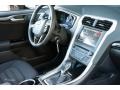 2016 White Platinum Tri-Coat Metallic Ford Fusion SE AWD  photo #8