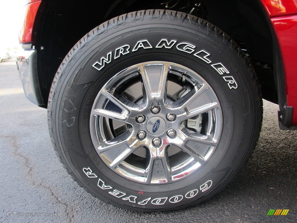 2016 F150 XLT SuperCrew 4x4 - Ruby Red / Medium Earth Gray photo #18