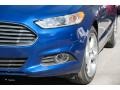 2016 Deep Impact Blue Metallic Ford Fusion S  photo #2