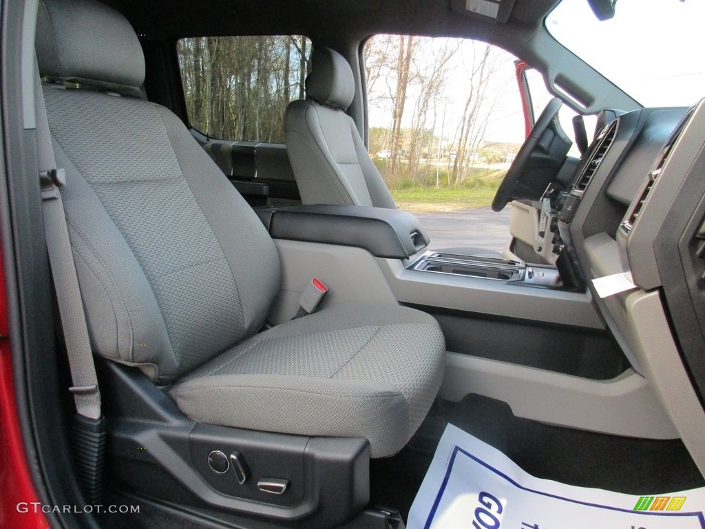 2016 F150 XLT SuperCrew 4x4 - Ruby Red / Medium Earth Gray photo #24