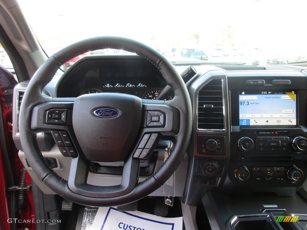 2016 F150 XLT SuperCrew 4x4 - Ruby Red / Medium Earth Gray photo #27