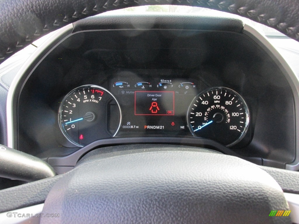 2016 F150 Lariat SuperCrew - White Platinum / Black photo #32