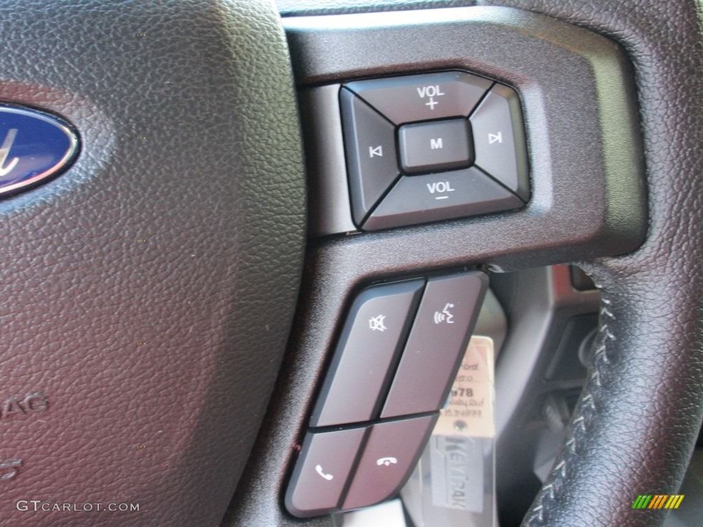 2016 F150 XLT SuperCrew 4x4 - Ruby Red / Medium Earth Gray photo #36