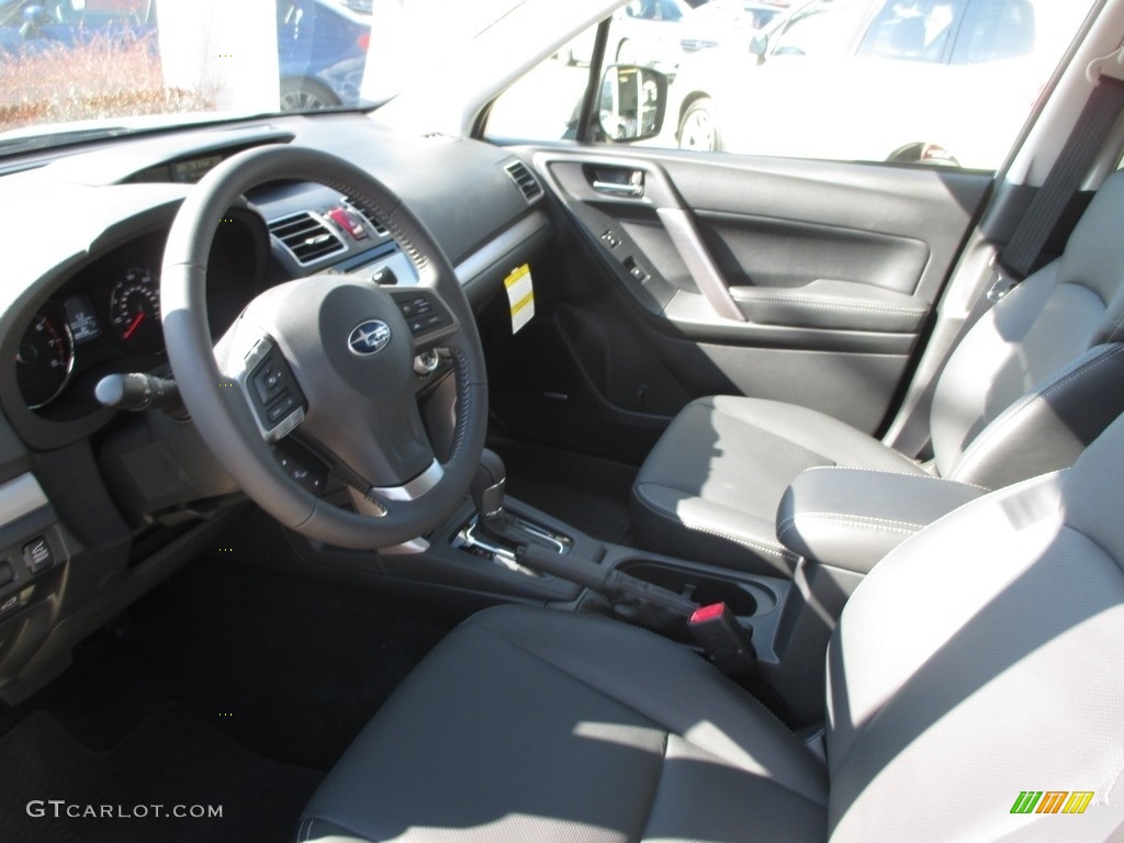 Black Interior 2016 Subaru Forester 2.5i Touring Photo #111347628
