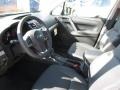 2016 Subaru Forester Black Interior Front Seat Photo