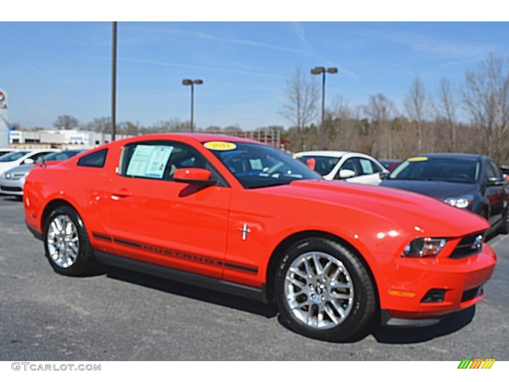 2012 Race Red Ford Mustang V6 Premium Coupe 111328417