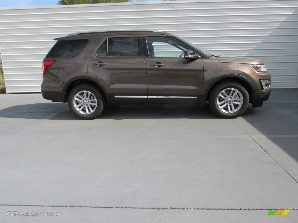 2016 Explorer XLT - Caribou Metallic / Ebony Black photo #3