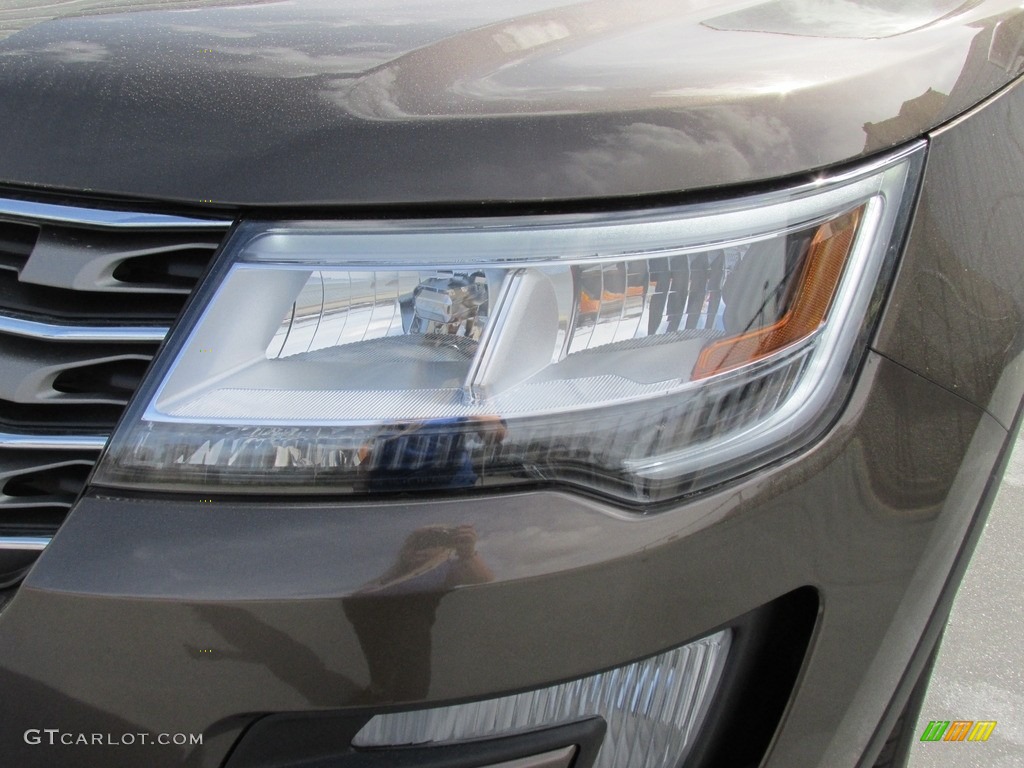 2016 Explorer XLT - Caribou Metallic / Ebony Black photo #9