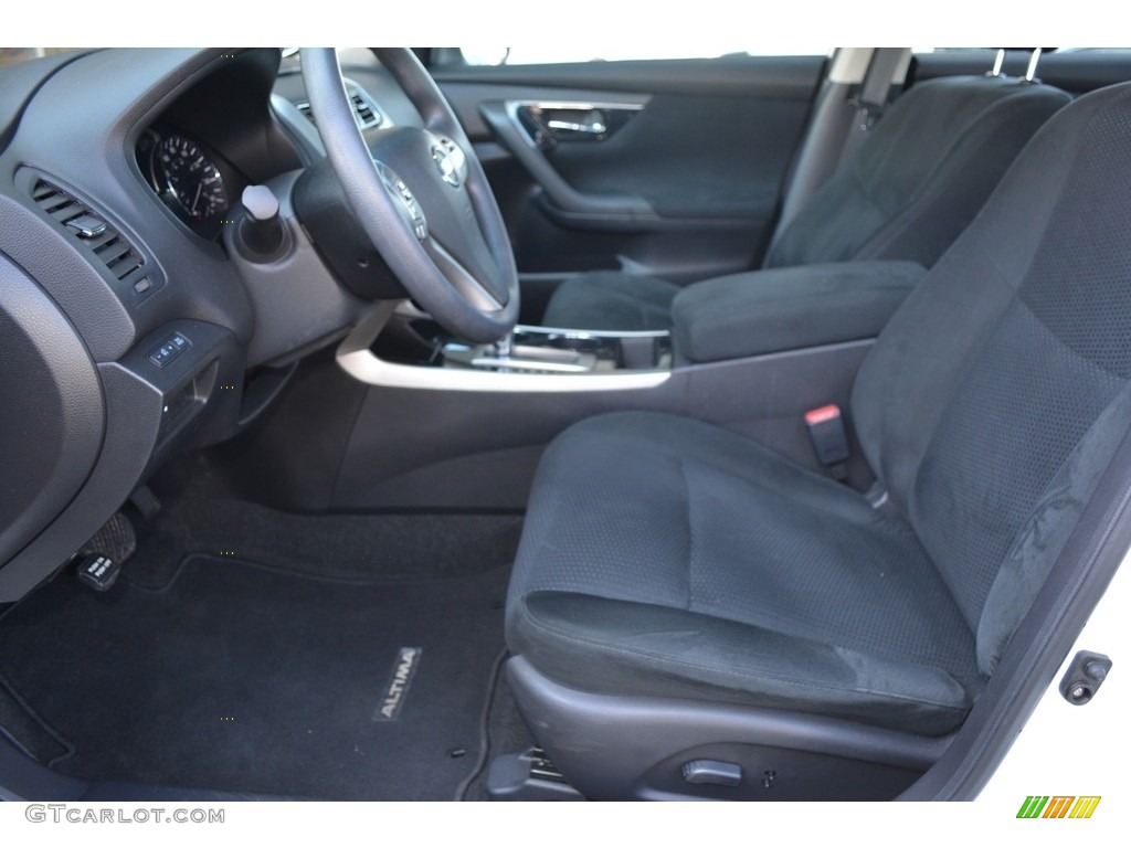 2014 Altima 2.5 S - Pearl White / Charcoal photo #9