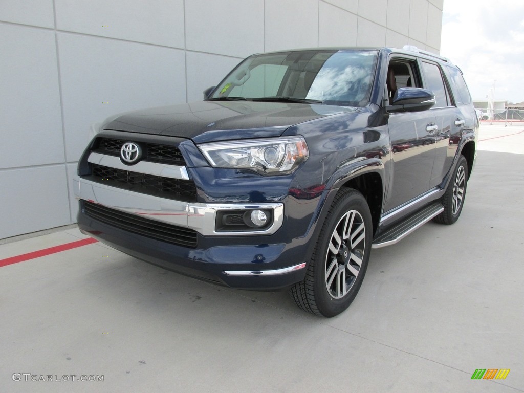 2016 4Runner Limited 4x4 - Nautical Blue Metallic / Limited Redwood photo #7