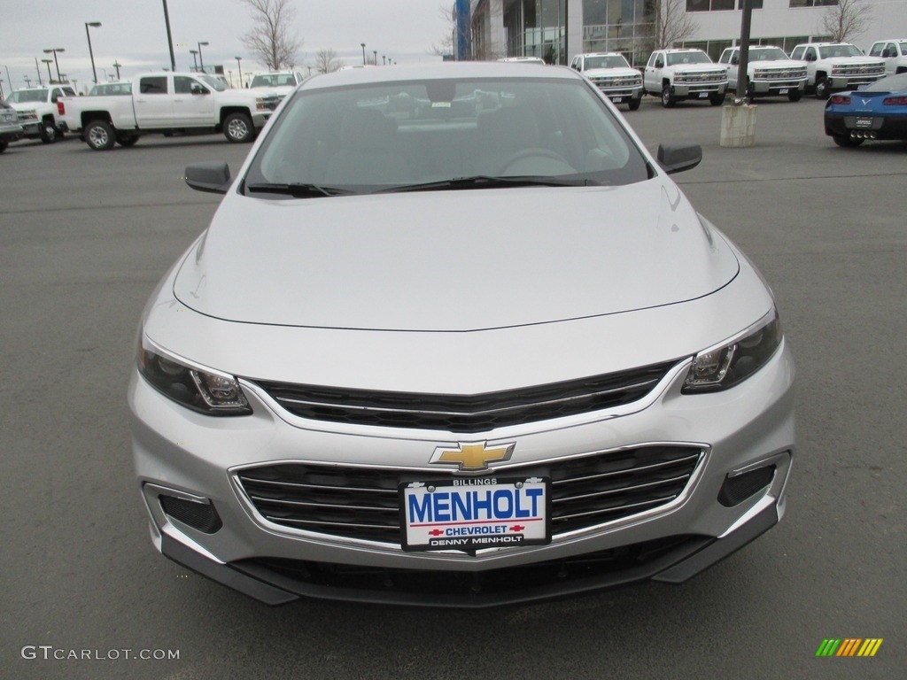 2016 Malibu LS - Silver Ice Metallic / Dark Atmosphere/Medium Ash Gray photo #8