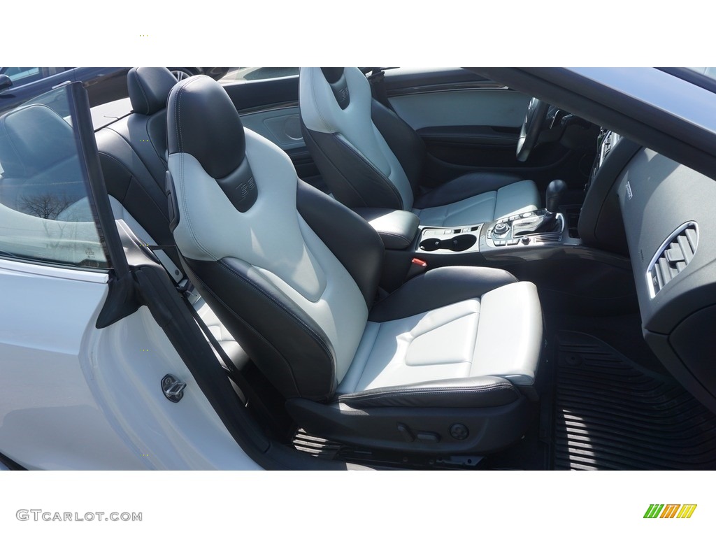 2012 S5 3.0 TFSI quattro Cabriolet - Glacier White Metallic / Black/Silver photo #12