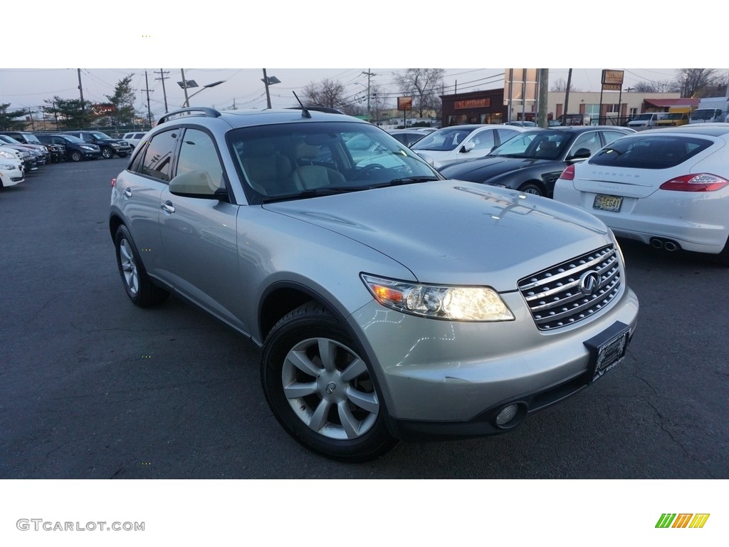 2005 FX 35 AWD - Beryllium 16 / Graphite photo #2