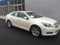 White Diamond Tricoat 2013 Chevrolet Malibu LTZ