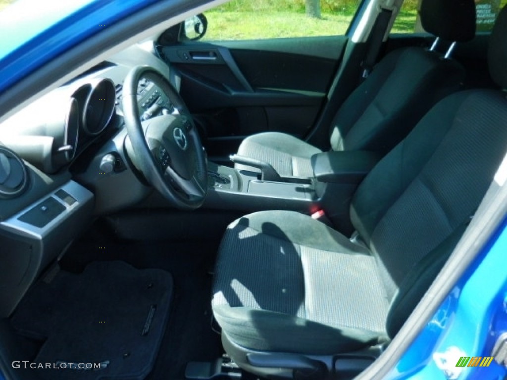 2012 MAZDA3 i Touring 4 Door - Sky Blue Mica / Black photo #4