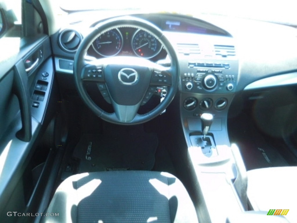 2012 MAZDA3 i Touring 4 Door - Sky Blue Mica / Black photo #6