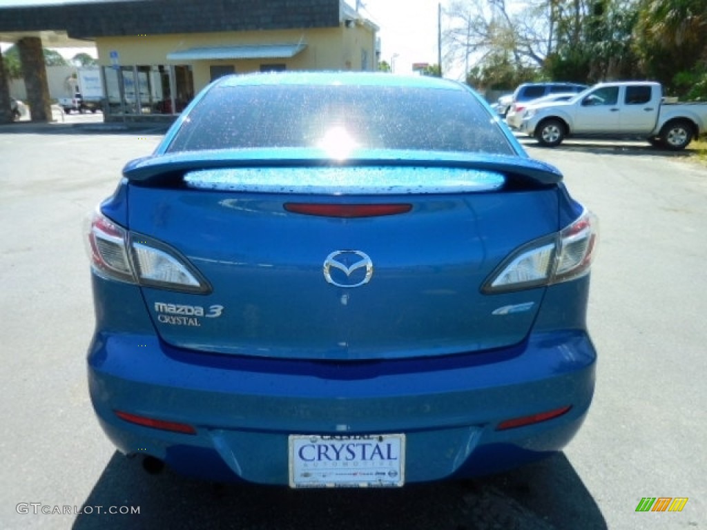 2012 MAZDA3 i Touring 4 Door - Sky Blue Mica / Black photo #7