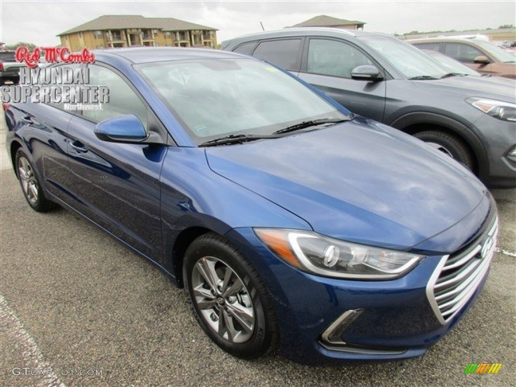 2017 Elantra SE - Lakeside Blue / Gray photo #1