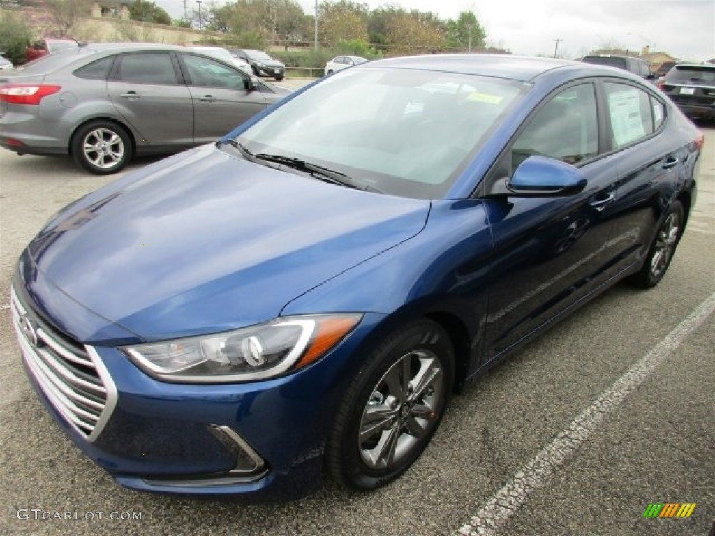2017 Elantra SE - Lakeside Blue / Gray photo #2