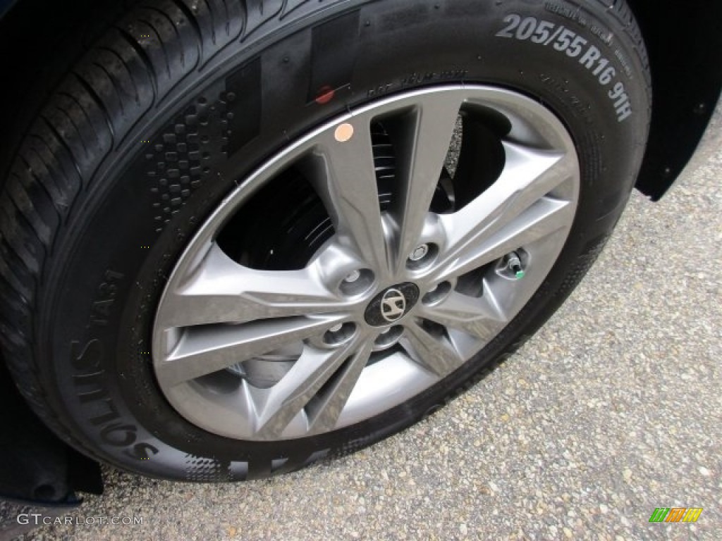 2017 Elantra SE - Lakeside Blue / Gray photo #3