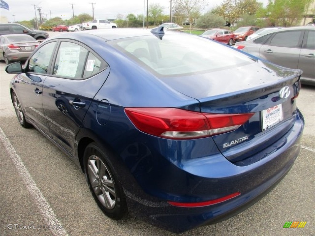 2017 Elantra SE - Lakeside Blue / Gray photo #4