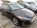 2017 Black Hyundai Elantra Limited  photo #1