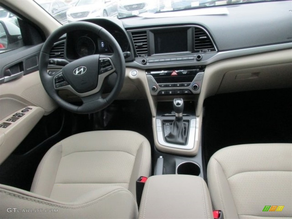 2017 Elantra SE - White / Beige photo #7