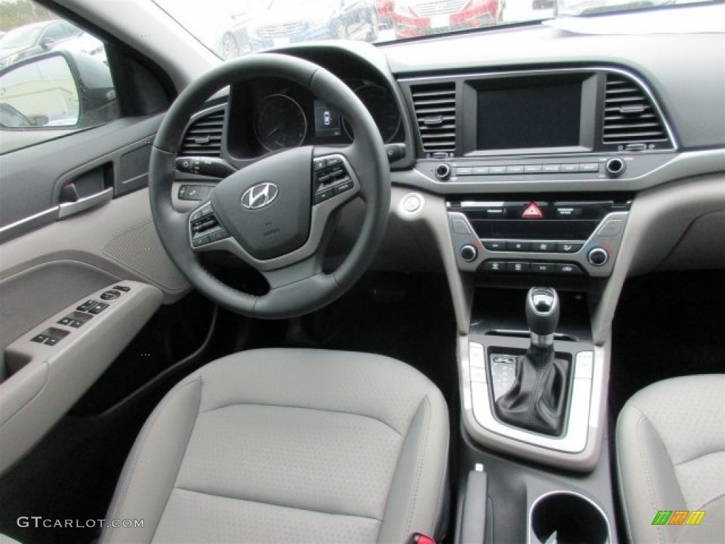 2017 Elantra SE - Gray / Gray photo #7