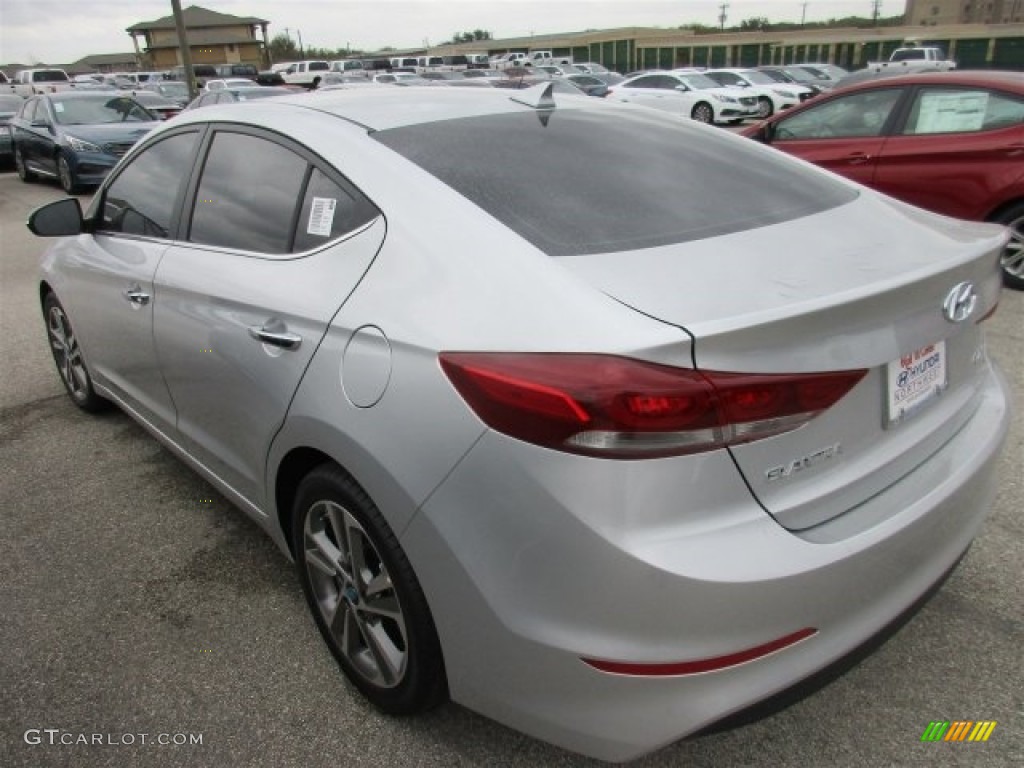 2017 Elantra Limited - Silver / Gray photo #4