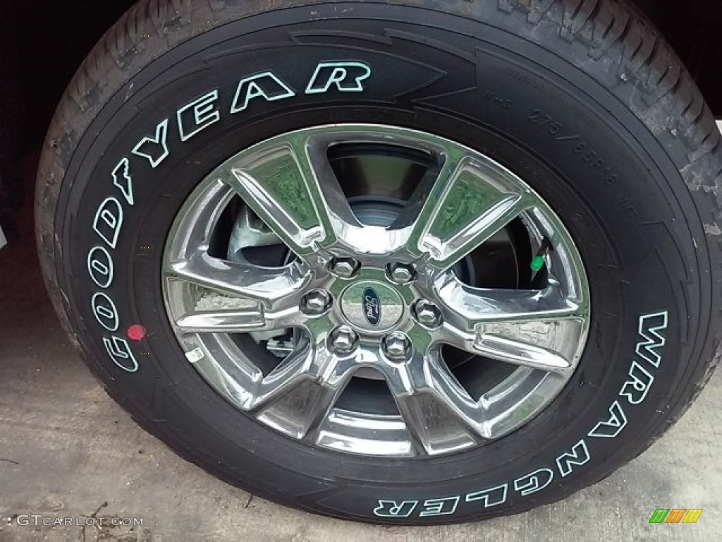 2016 F150 Lariat SuperCrew 4x4 - Oxford White / Black photo #4