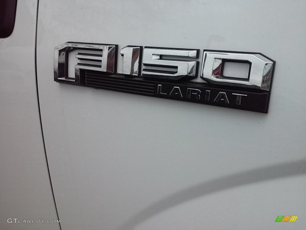 2016 F150 Lariat SuperCrew 4x4 - Oxford White / Black photo #5
