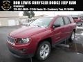 2016 Deep Cherry Red Crystal Pearl Jeep Compass Sport 4x4  photo #1