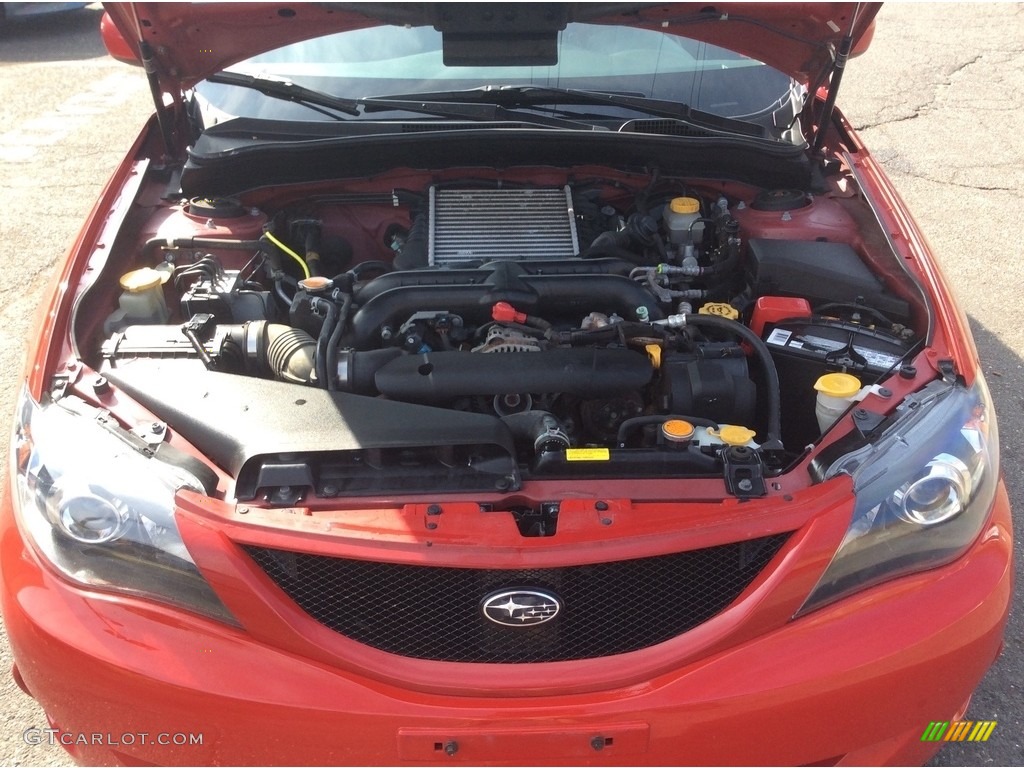2008 Impreza WRX Wagon - Lightning Red / Carbon Black photo #28