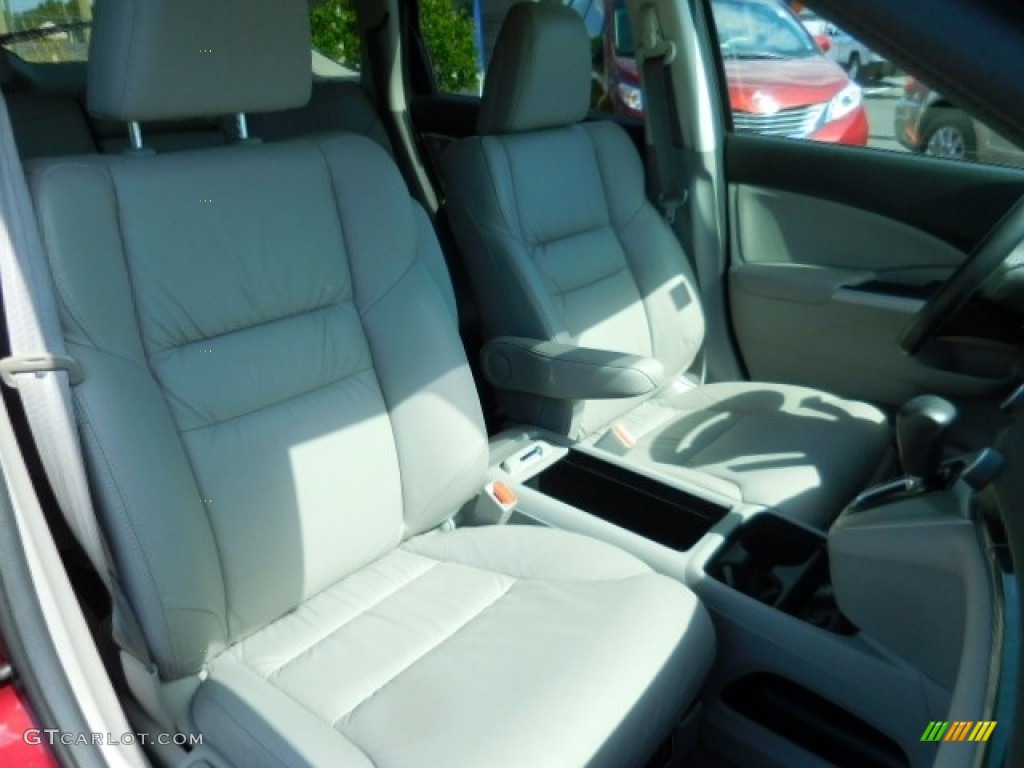 2014 CR-V EX-L - Basque Red Pearl II / Gray photo #13
