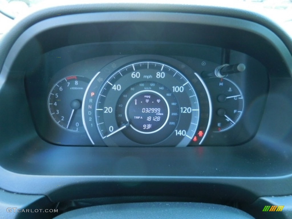 2014 CR-V EX-L - Basque Red Pearl II / Gray photo #19