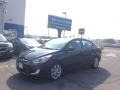 Ultra Black 2014 Hyundai Accent GLS 4 Door