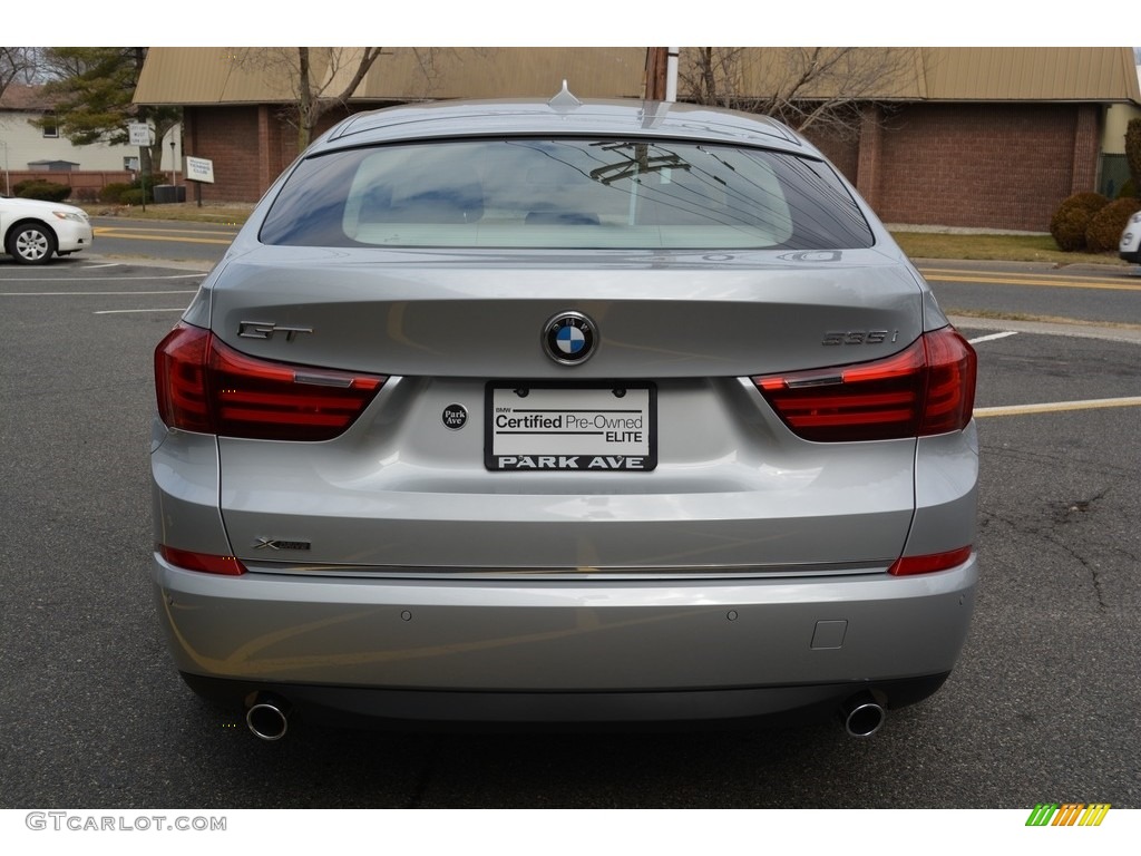 2016 5 Series 535i xDrive Gran Turismo - Glacier Silver Metallic / Mocha photo #4