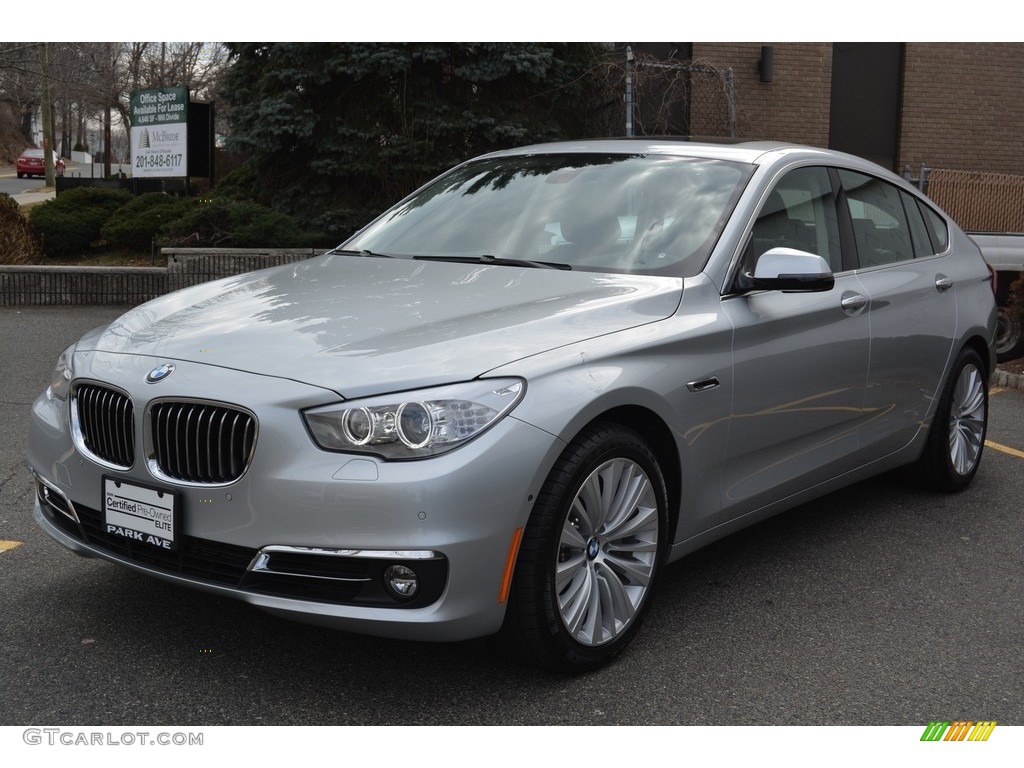 2016 5 Series 535i xDrive Gran Turismo - Glacier Silver Metallic / Mocha photo #6