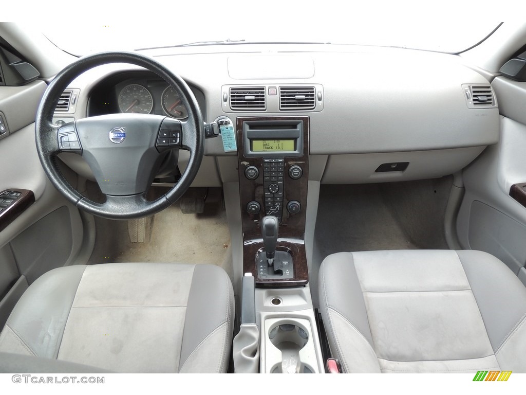 2007 S40 2.4i - Barents Blue Metallic / Off-Black photo #10