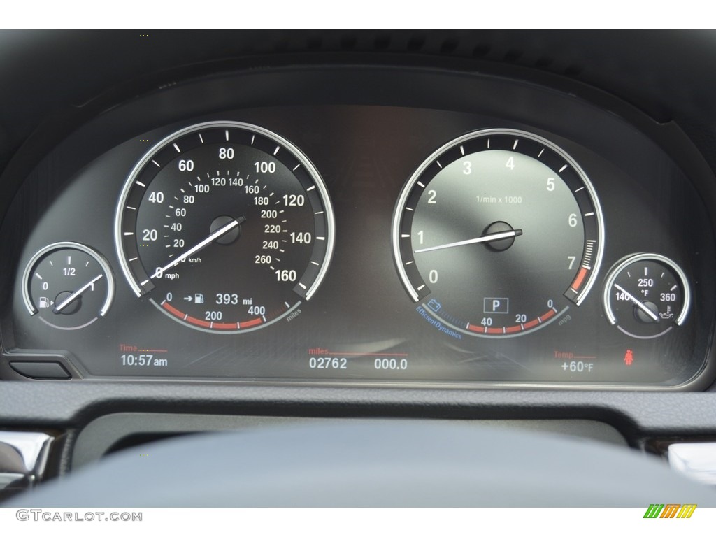 2016 BMW 5 Series 535i xDrive Gran Turismo Gauges Photo #111367000