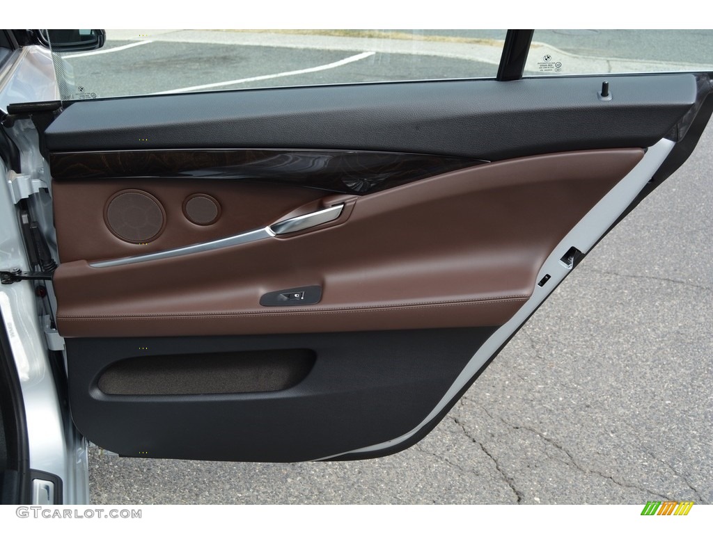 2016 BMW 5 Series 535i xDrive Gran Turismo Mocha Door Panel Photo #111367080
