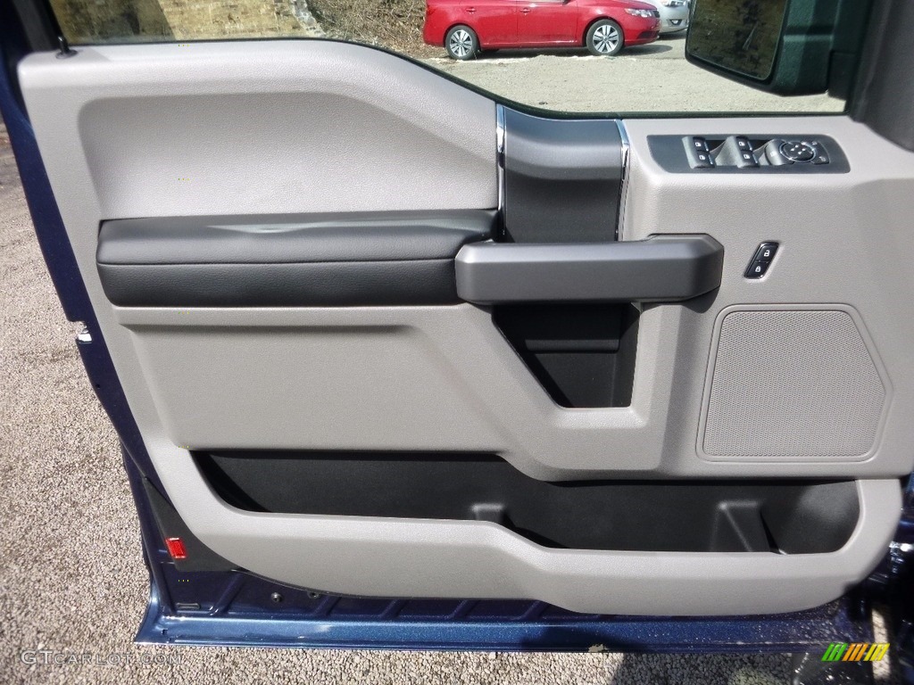 2016 F150 XLT SuperCab 4x4 - Blue Jeans / Medium Earth Gray photo #14