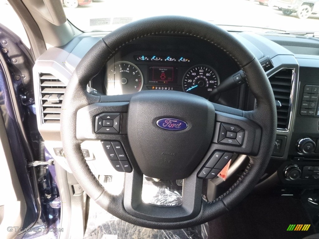 2016 F150 XLT SuperCab 4x4 - Blue Jeans / Medium Earth Gray photo #17