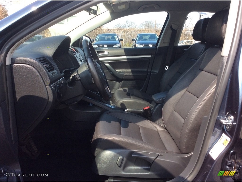 2010 Jetta Limited Edition Sedan - Blue Graphite Metallic / Titan Black photo #14