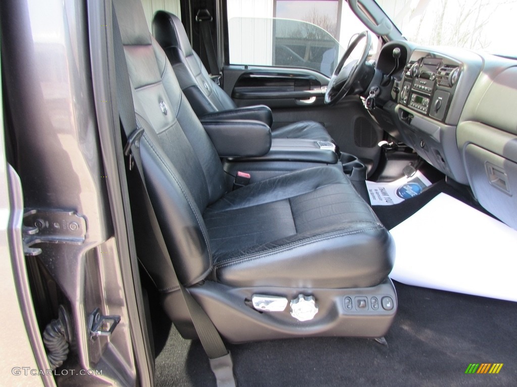 2006 F250 Super Duty Harley Davidson Crew Cab 4x4 - Dark Shadow Gray Metallic / Black photo #19
