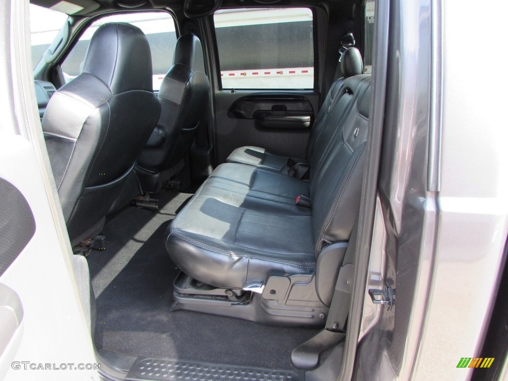 2006 F250 Super Duty Harley Davidson Crew Cab 4x4 - Dark Shadow Gray Metallic / Black photo #23