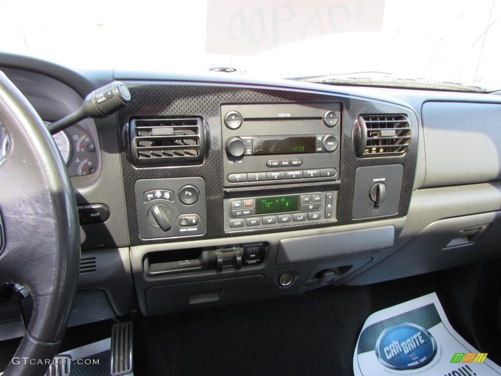 2006 F250 Super Duty Harley Davidson Crew Cab 4x4 - Dark Shadow Gray Metallic / Black photo #33