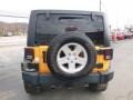2012 Dozer Yellow Jeep Wrangler Unlimited Sport 4x4  photo #5